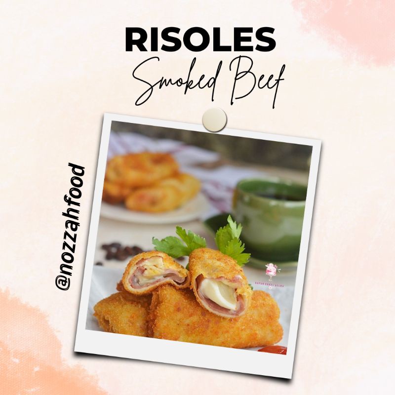 

FROZEN RISOLES (SMOKE BEEF) / PREMIUM TANPA BAHAN PENGAWET