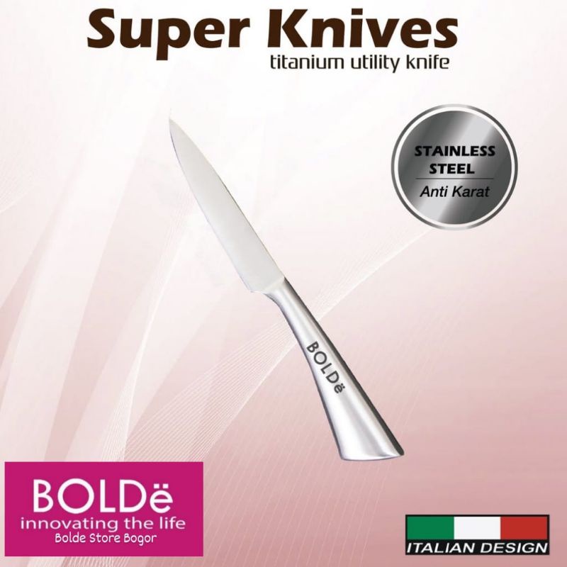 Bolde Knives TITANIUM UTILITY Knife (Pisau)