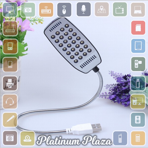 Lampu USB 28 LED dengan Modul ON / OFF - UL014 - Black`606JEH-