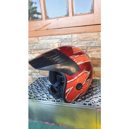 Helm jadul  suzuki.|| Helm jadul ts ||helm full ory