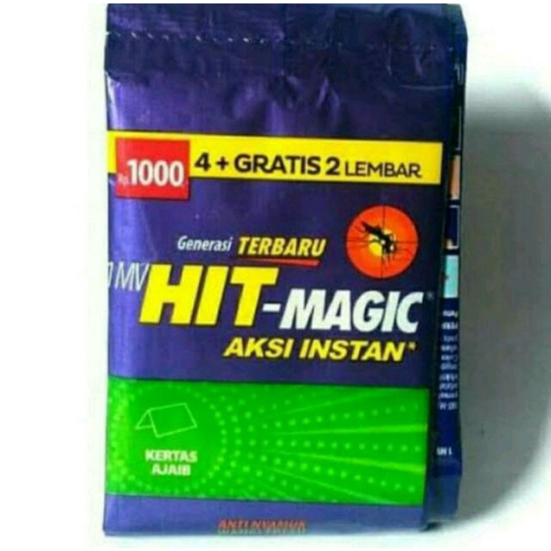 HIT MAGIC KERTAS aksi instan bakar ( 12 pcs )