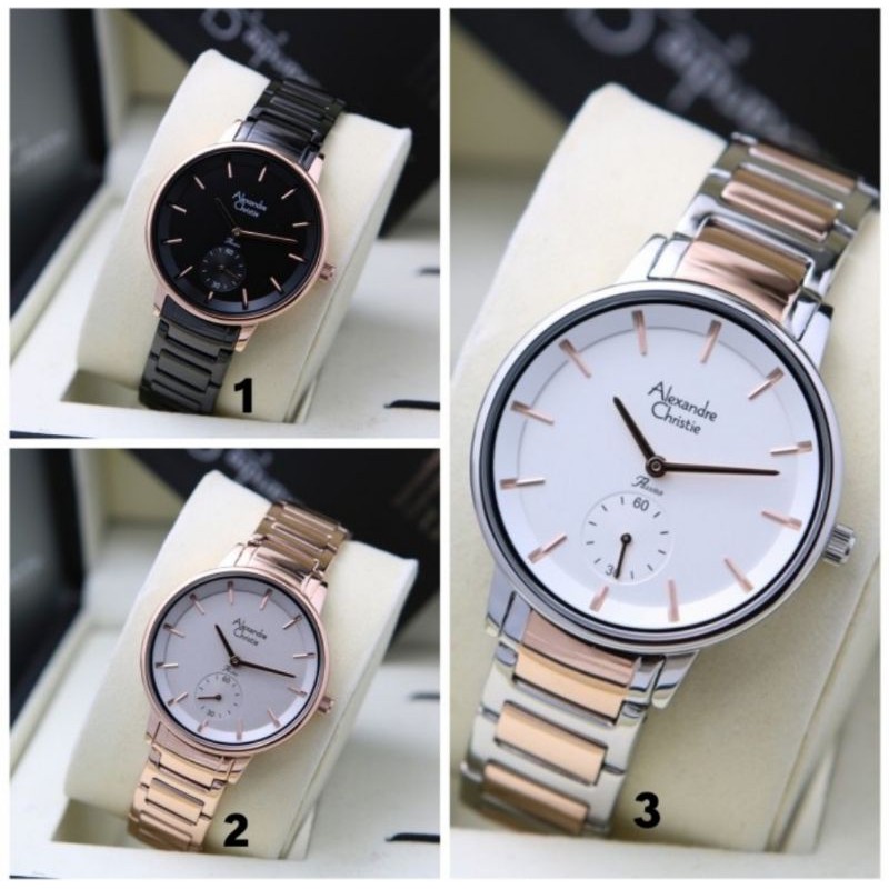 JAM TANGAN CEWEK ALEXANDRE CHRISTIE 2923 | AC 2923 | AC2923 | ACF2923 RANTAI ORIGINAL
