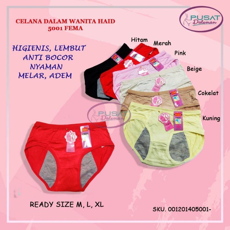 CELANA DALAM MENSTRUASI