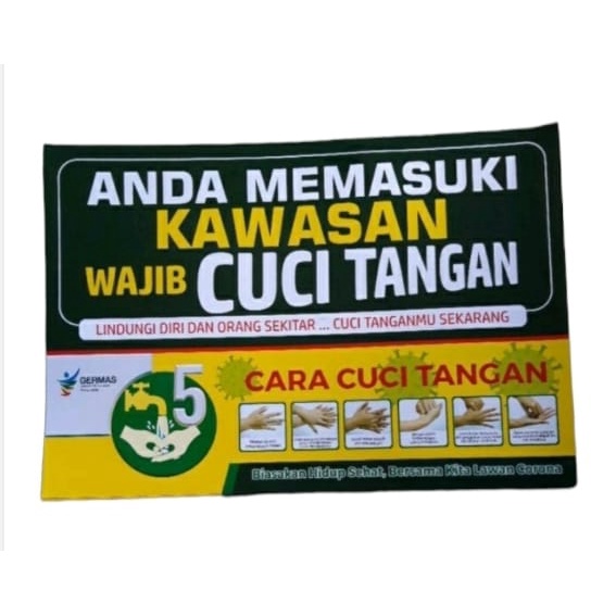 

Poster Kesehatan Kawasan Cuci Tangan