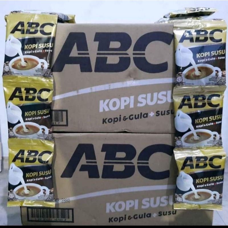 

kopi abc susu renceng isi 10 sachet