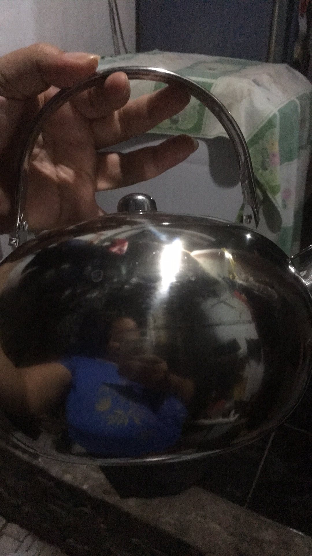 Ketel / Teko / Ceret / Tea Mini Pot Emas 18cm Stainless Plus Saringan