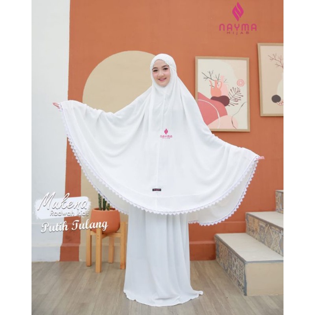 MUKENA RADWAH MOM / ORIGINAL / BY NAYMA HIJAB