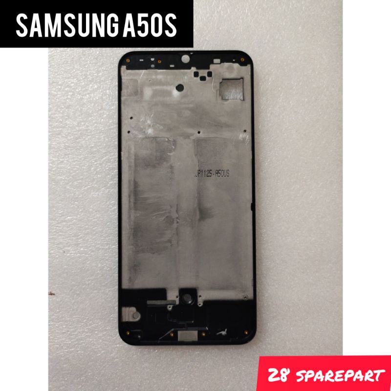 FRAME LCD/TULANG TENGAH DUDUKAN LCD SAMSUNG A50S ORIGINAL