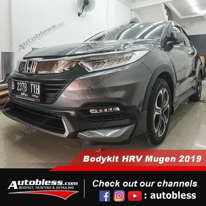 Jual Bodykit Honda HRV Mugen 2019 Plastik Abs A4 Shopee Indonesia