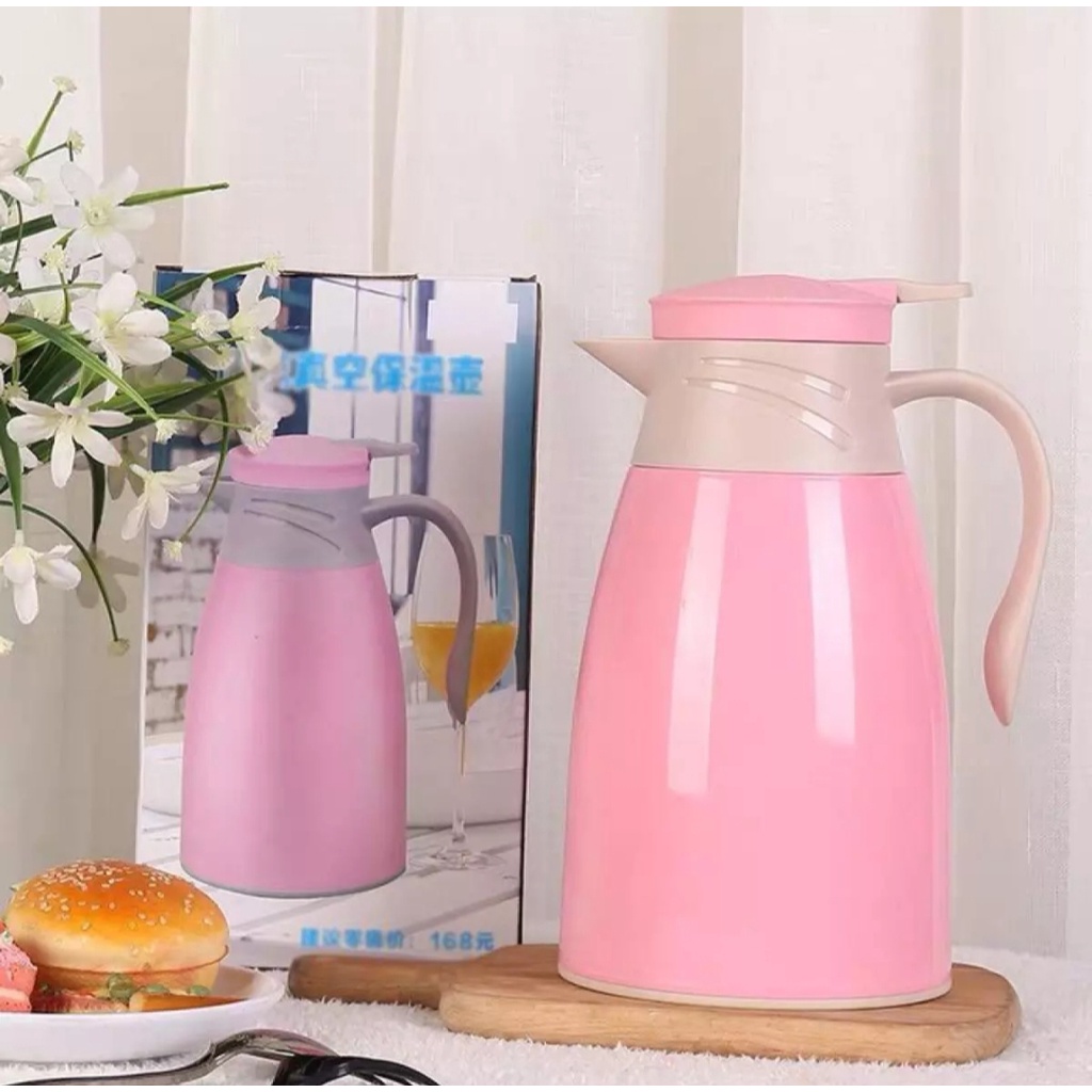 *COD*Water Jug Thermo 1000 Ml - Termos Air Panas Dingin 1 Liter Vacuum Flask  Thermos