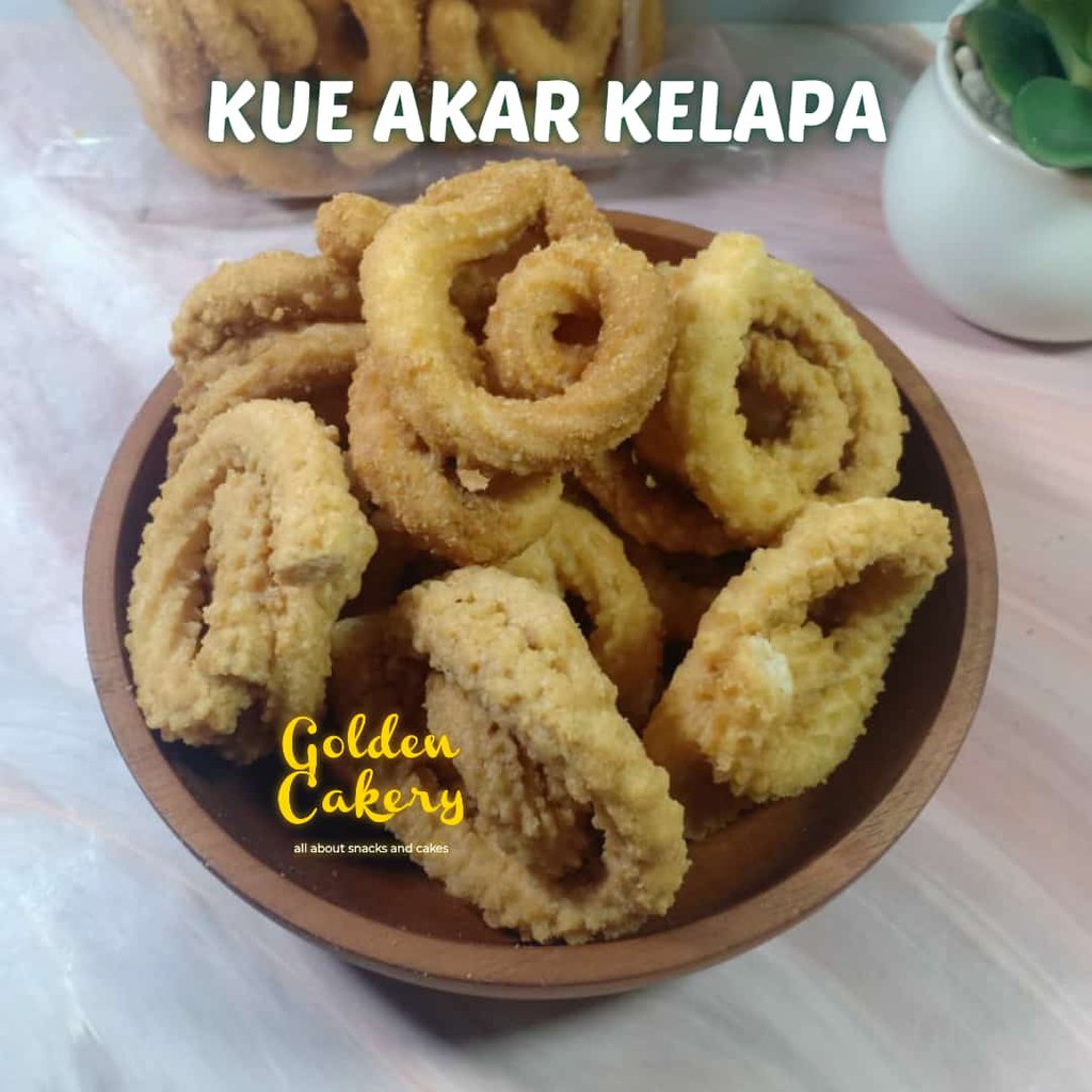 

Kue Akar Kelapa Homemade - Ekonomis 100 gr