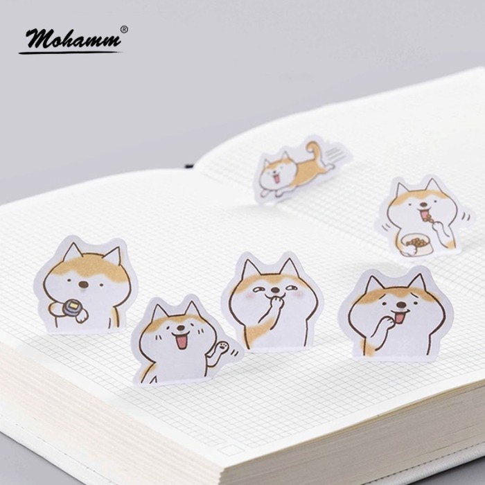 

Sale!!! Sticker Pack Corgi Anjing Cute Kawaii Japan Style Planner Cute Limited