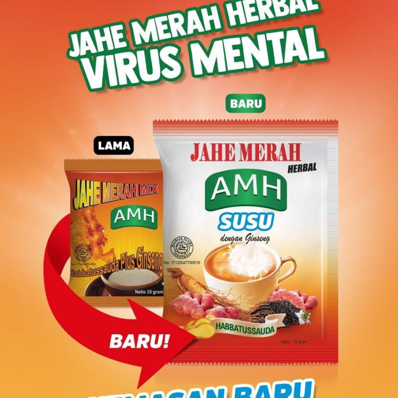 

Jahe Merah Mix Amanah AMH Original