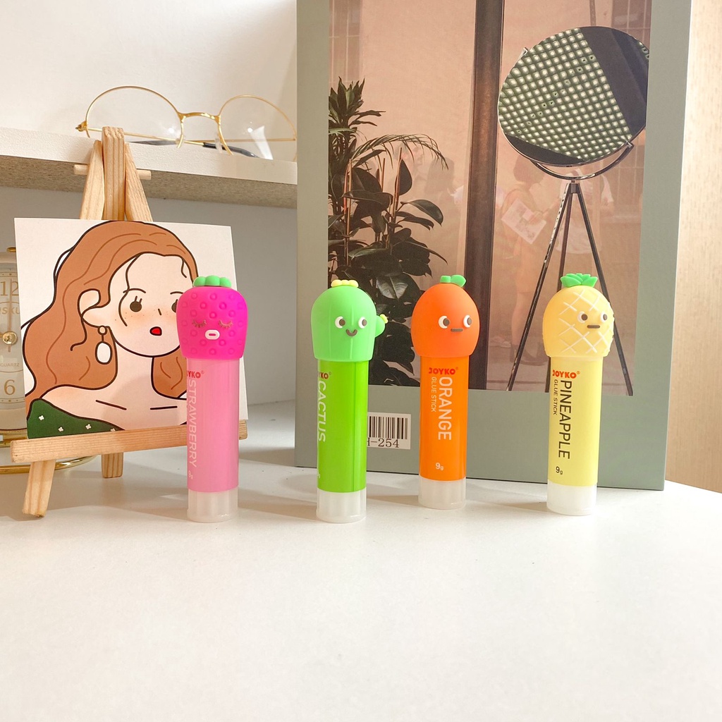 

LEM STICK BUAH / GLUE STICK LEM TRANSPARAN PEREKAT MERK JOYKO ORIGINAL AMAN BEST SELLER READY COD