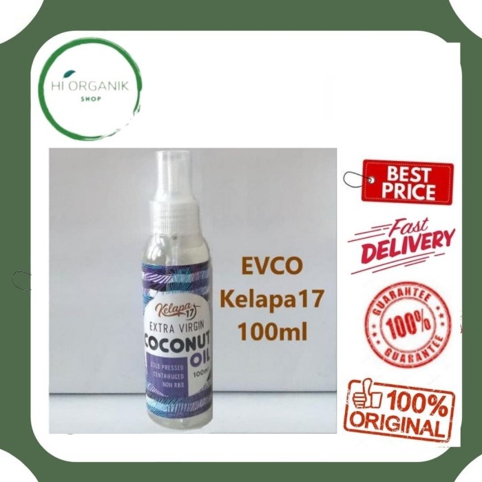 

Extra virgin coconut oil (Evco) kelapa 17 100 ml (BERKUALITAS)