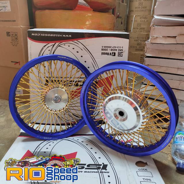 Velg Variasi Vario-Scoopy-Beat-Genio Ring14 JariJari Model Rapet