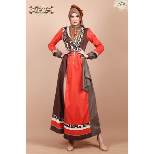 E-080107 ESME Art of Java Part III / Casual Dress Gamis Premium Holwa Fashion