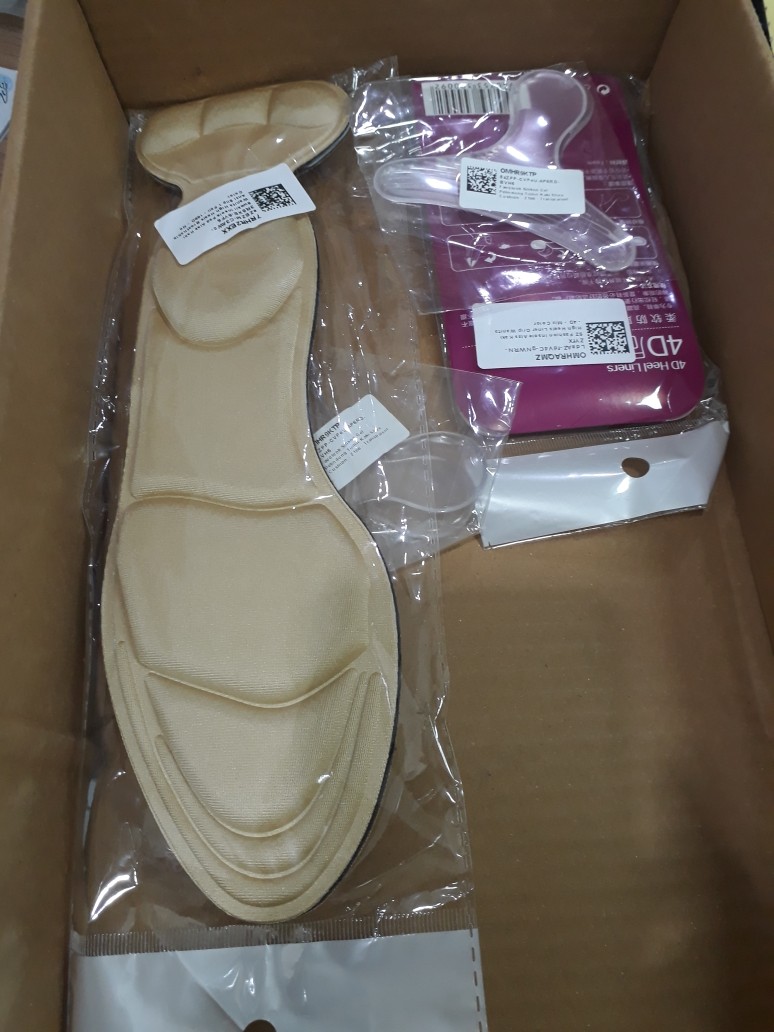 Insole Alas Kaki Sepatu High Heels Liner Grip Wanita Sz Fashion - 4d