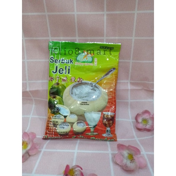 

Happy Grass Serbuk Jeli 225gr/Kelapa Coconut /Jelly Powder/Import