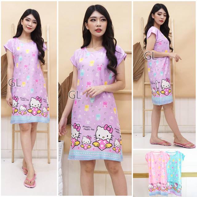 DRESS LENGAN SEKSI BAHAN KOREA IMPORT