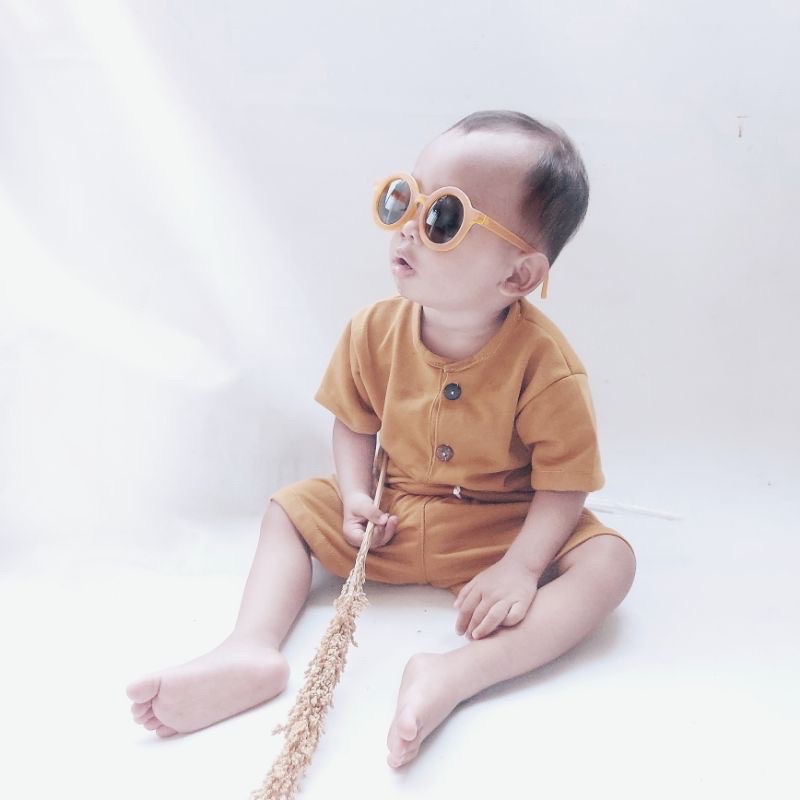 Hampers kado ulang tahun anak/bayi 1-2 Tahun/setelan celana anak-Tambahan kacamata