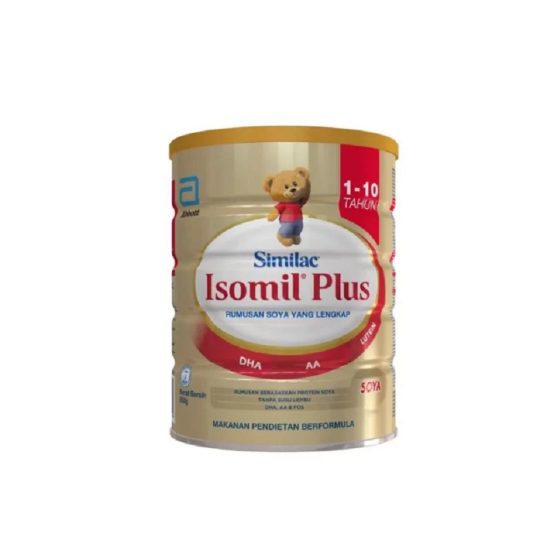 

Abbott Isomil Plus Soya Kaleng Besar 1-10 Tahun