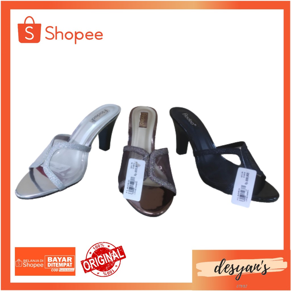 Sandal pesta wanita fladeo