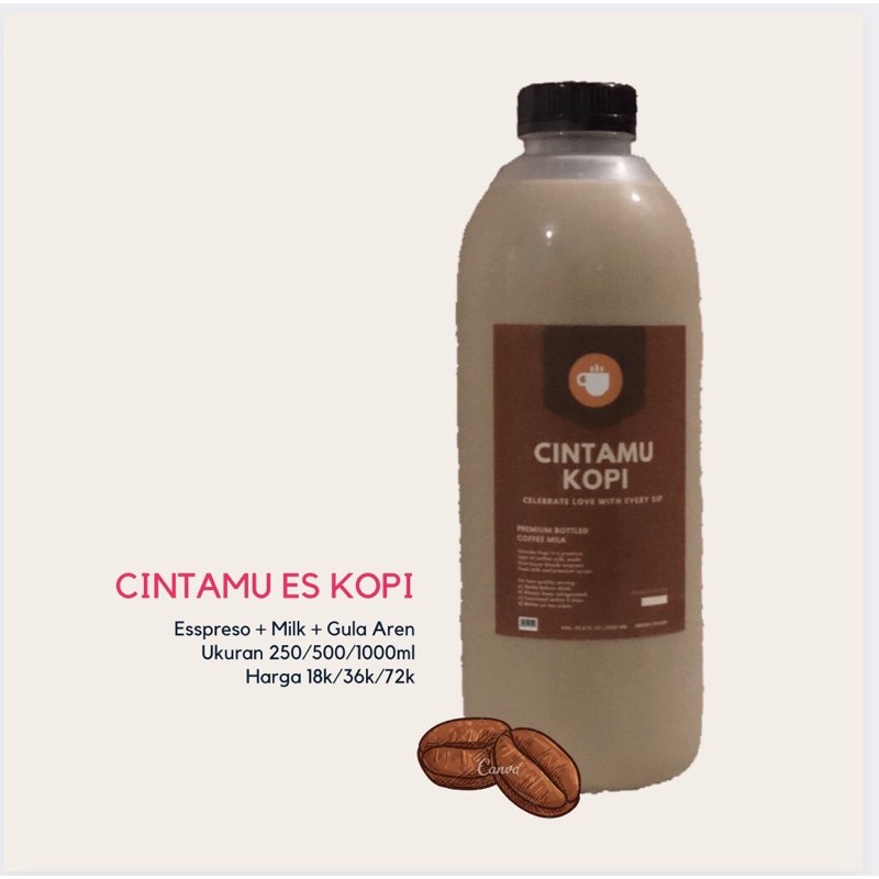 

Cintamu Iced Coffee (500 Ml)