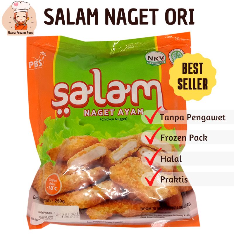 

SALAMNugget Ayam Original 250gr Naget Ayam