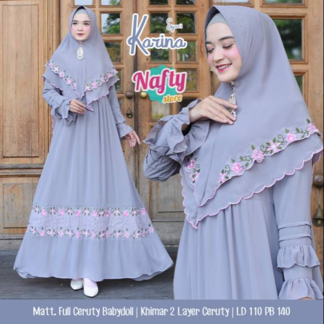 Baju Gamis 2020 Baju Gamis Brokat Gamis Untuk Orang Gemuk Shopee Indonesia