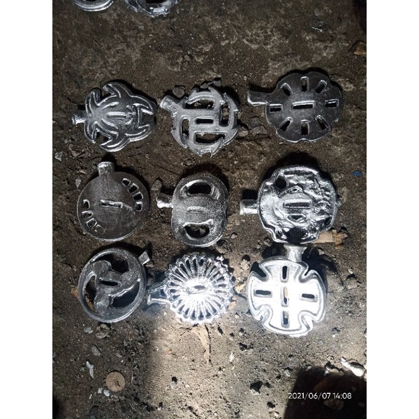 Tsuba katana alumunium