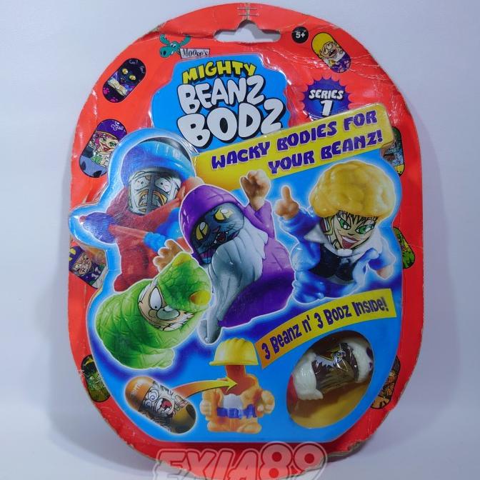 Mighty Beanz Bodz Series 1 (3 Beanz N 3 Bodz Inside)