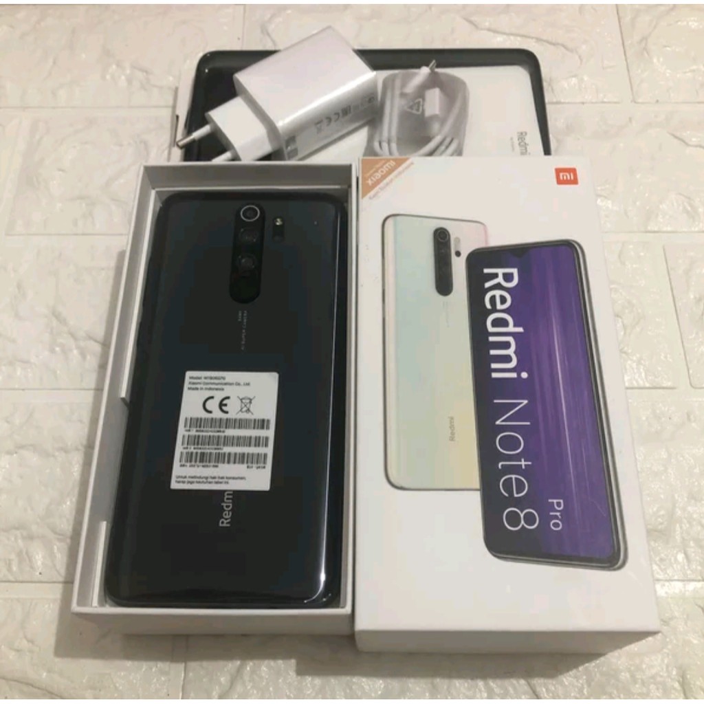 XIAOMI REDMI NOTE 8 PRO - RAM 6/64 &amp; 6/128 (SECOND) GARANSI RESMI