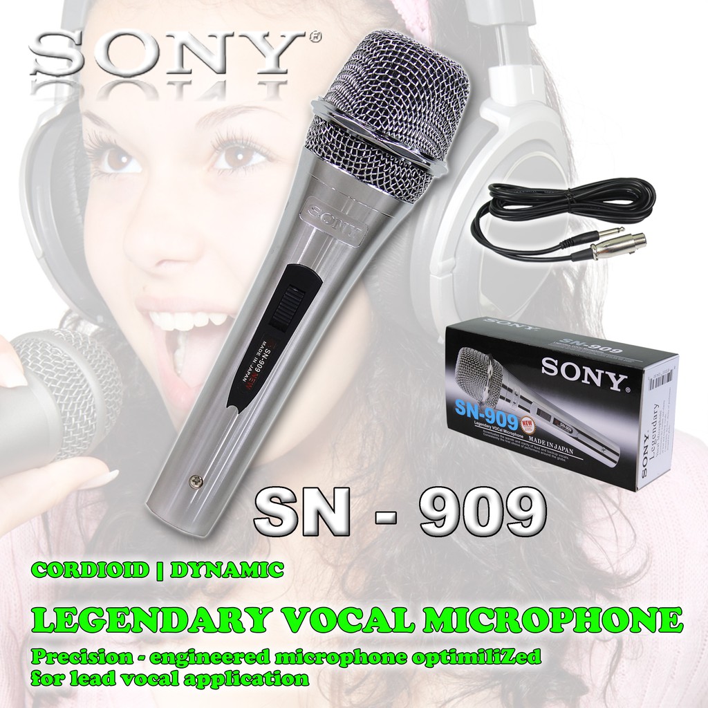Mic Kabel SN 909 SONY / Microphone Cable SONY SN-909 / Mic SN - 909 / Mic Kabel SN909 SONY