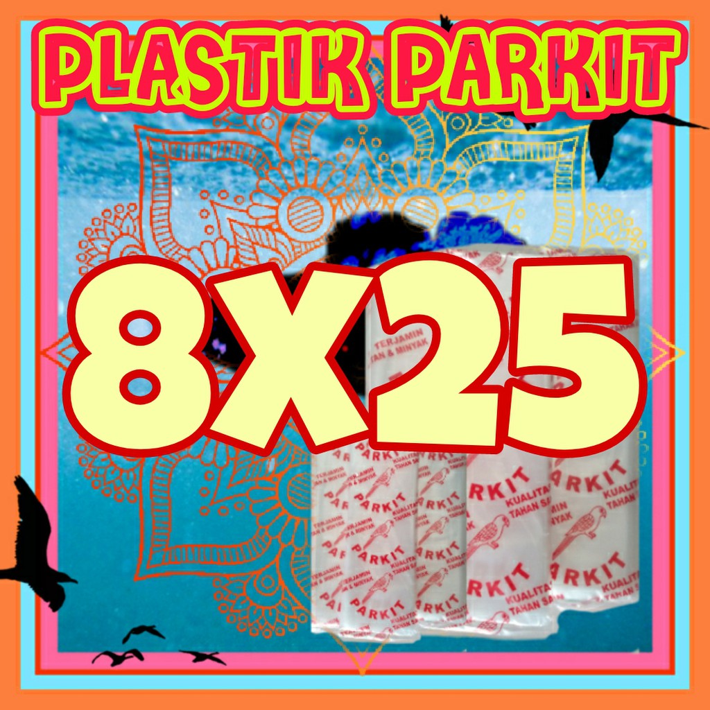 

Plastik parkit packing cupang terbaik uk 8x25cm