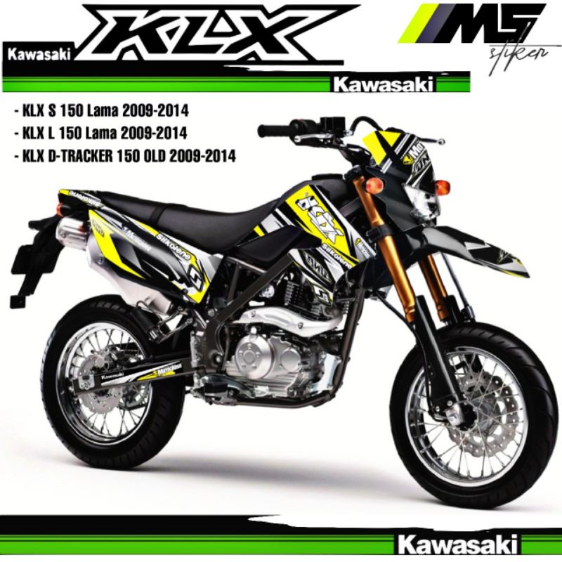 Decal Sticker Striping Variasi Fullbody KLX 150 Lama 2009-2014 - Decal KLX L Lama - Decal KLX S Lama