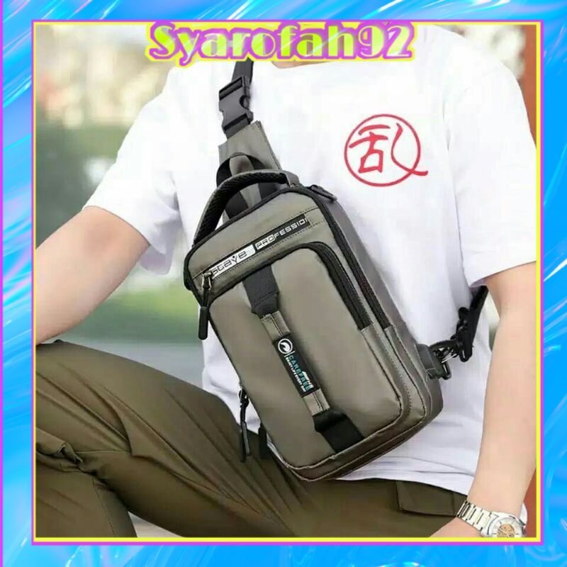 Tas ELEMENT 3 in 1 bisa slempang bisa ransel . anti air