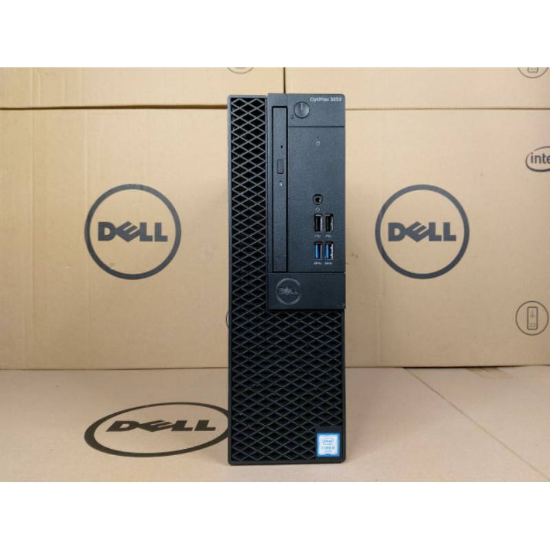 PC Dell Optiplex 3050 SFF Core I3 Gen 7 Ram 8GB DDR4 HDD 1TB Like New Berkualitas