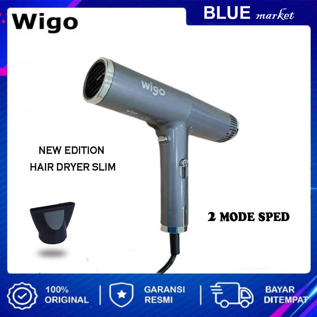 Wigo W 810 Hair Dryer Besar Hot and Cool Pengering Rambut Salon 900 WATT