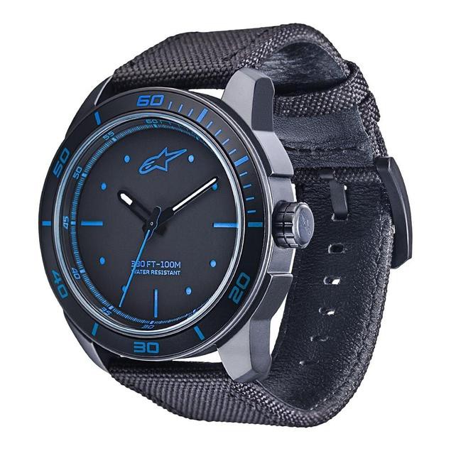 Alpinestars Tech Watch 3H Black - Nylon Strap / Jam Tangan