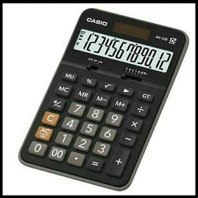 

Kalkulator Calculator Casio Ax-12B Ax12B Original Garansi Resmi
