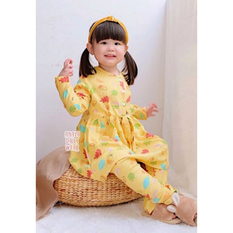 piyama anak babydoll anaya hijab