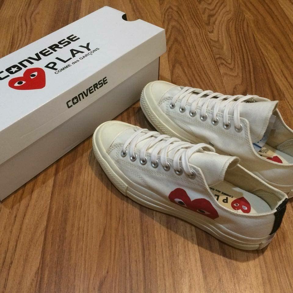 Converse cdg low cream