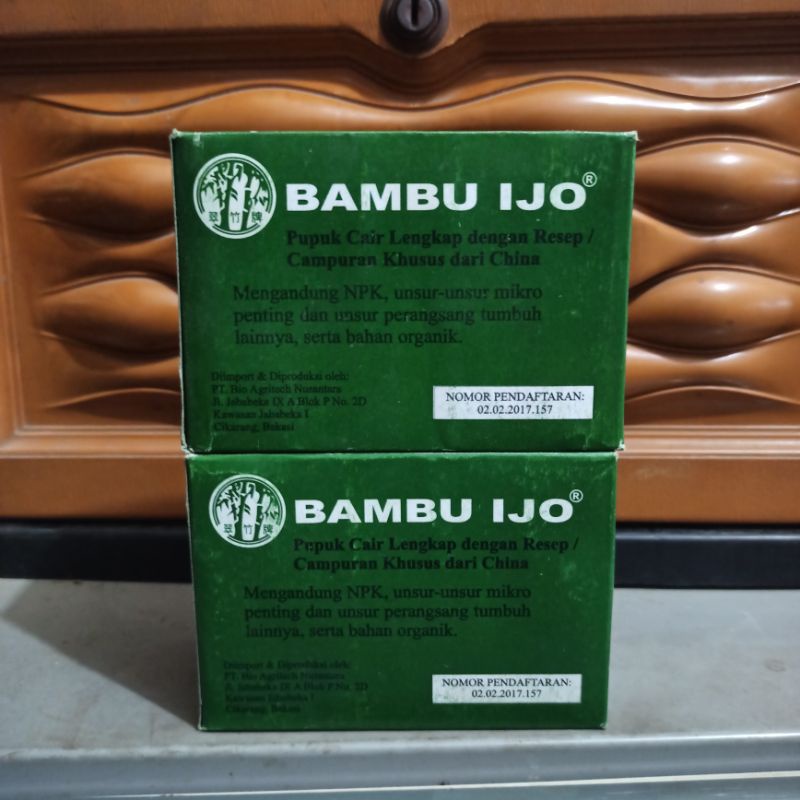 BAMBU IJO PUPUK ORGANIK CAIR LENGKAP 1 CETOK ISI 10