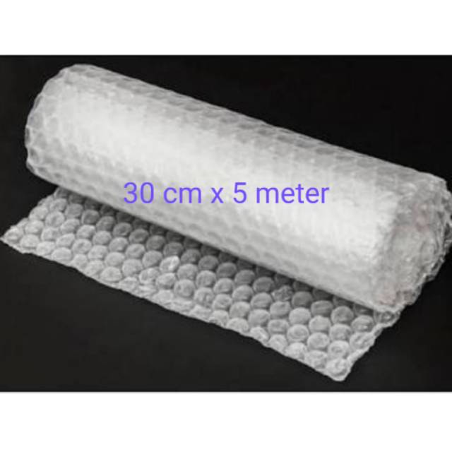 

bubble wrap ukuran 30 cm x 5 meter (eceran packing)