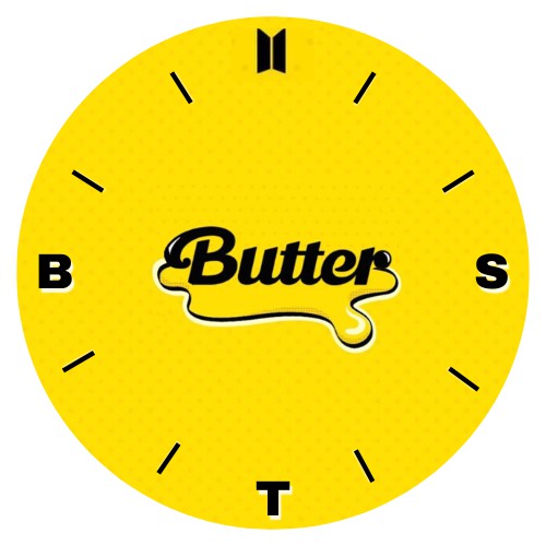 JAM DINDING KPOP/BTS/NCT/JAM KAYU/V1