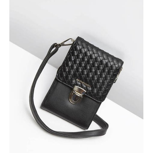DOMPET HP SOPHIE MARTIN VINCIE W2127B5 ANYAM HITAM KULIT DOMPET HP SOPHIE MARTIN VINCIE W2127B5 ANYAM HITAM KULIT