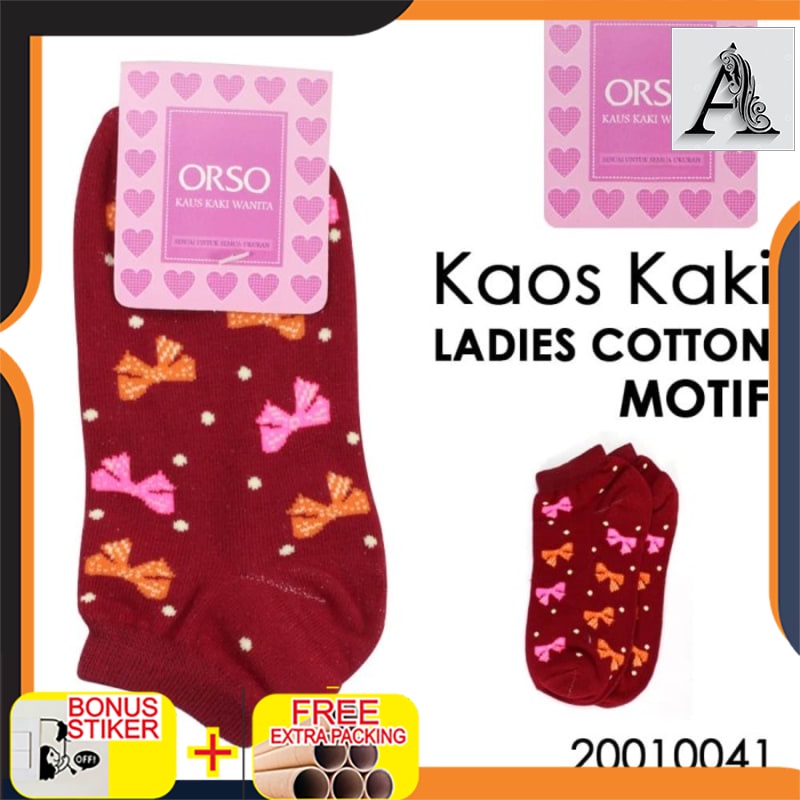 

Terlaris kaos kaki ladies cotton motif