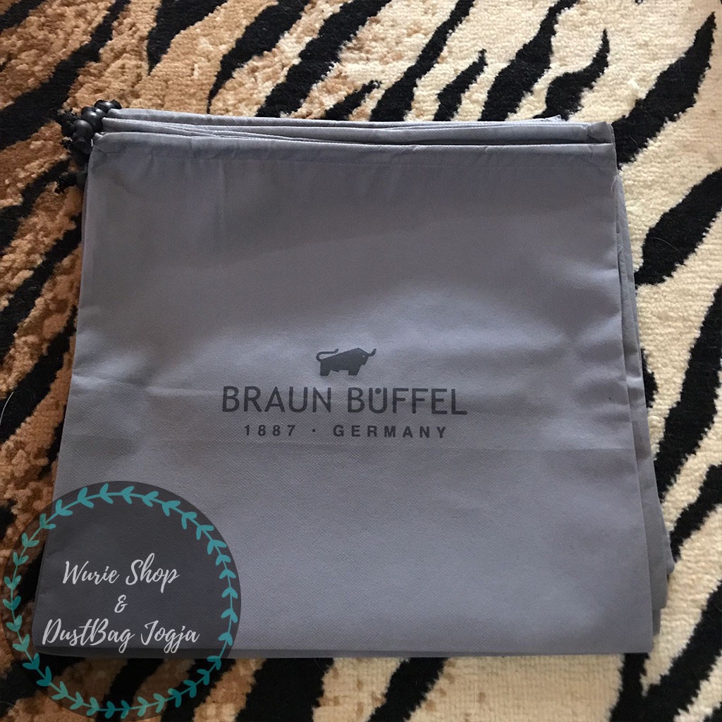 BRAUN BUFFEL DustBag Pengganti Sarung Cover Tas Pelindung Debu Serut Dust Bag DB Branded