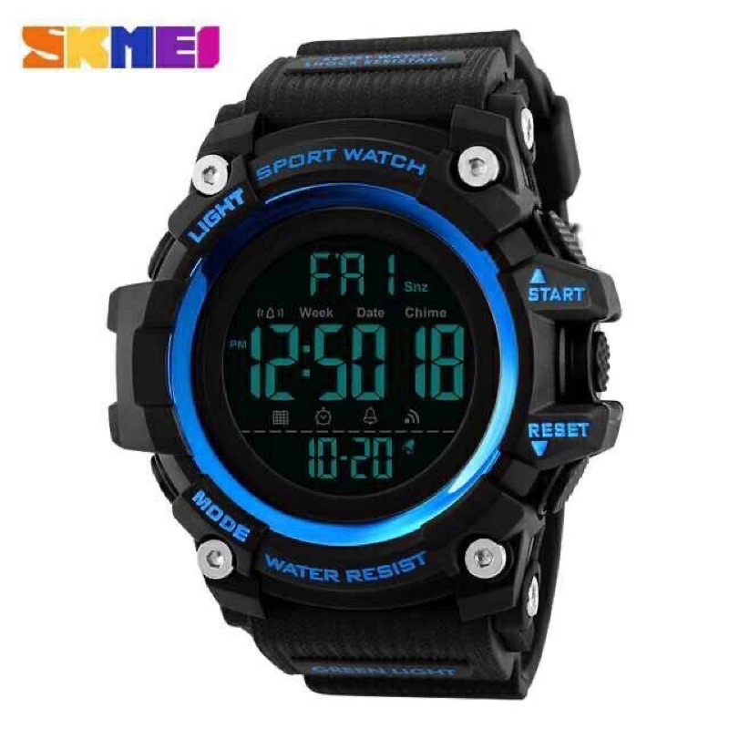 Skmei Jam Tangan Pria / 1384 Men Digital / Jam Tangan Digital LED Original / SKMEI